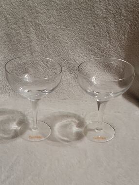 Set of 2 Cointreau Champagne Glasses